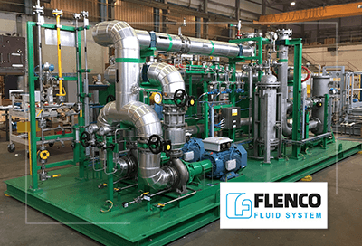 Flenco fluid system