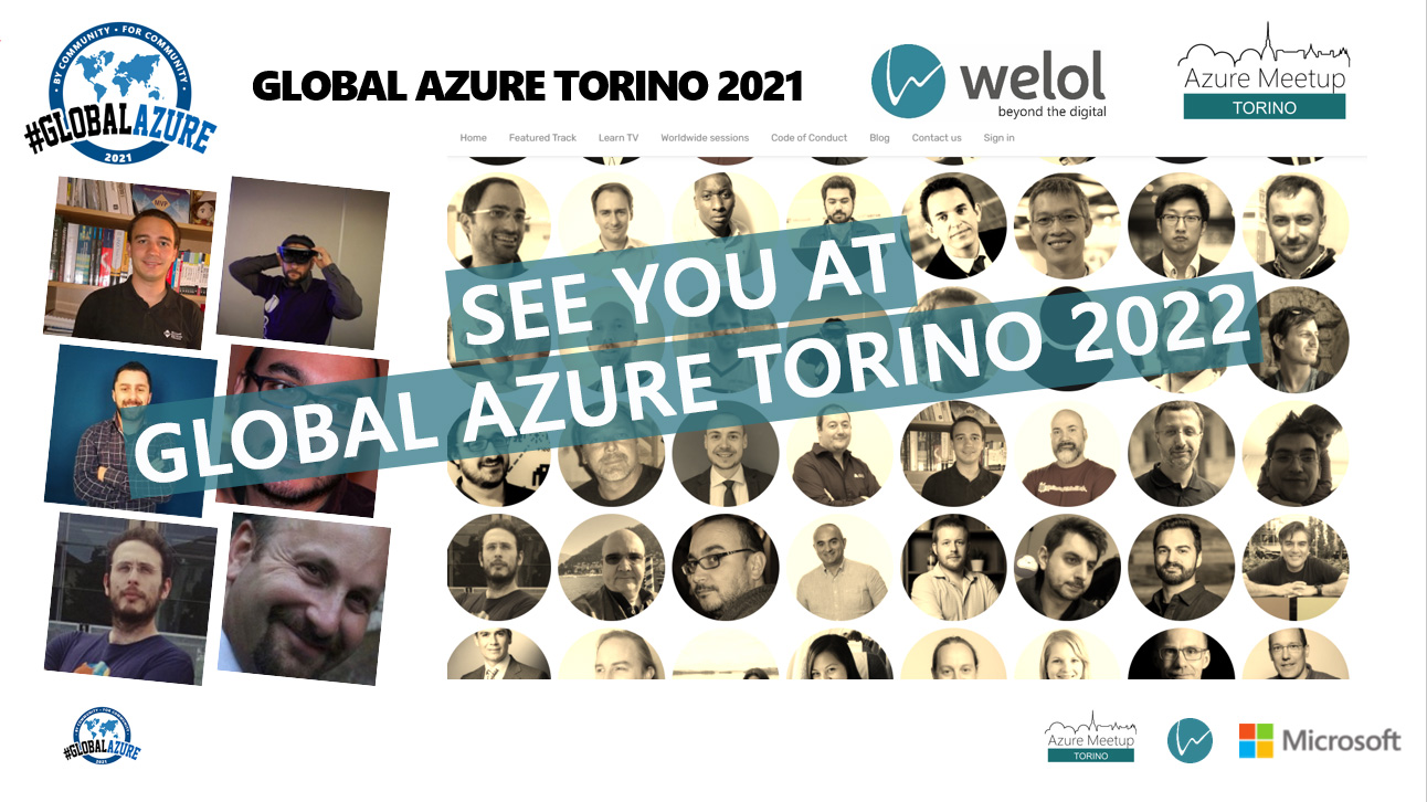 see you at Global Azure Torino 2022